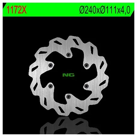 Prix Bas Disque de frein NG BRAKE DISC Pétale fixe 1172X
