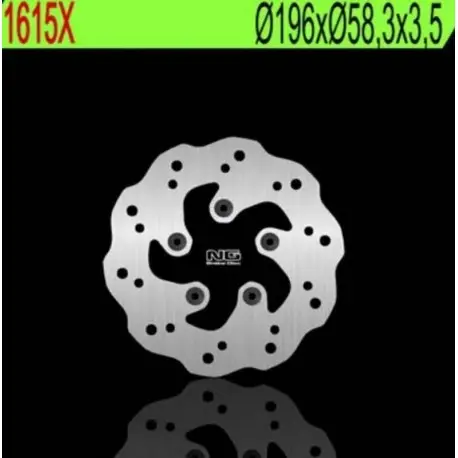 Produit De Marque Disque de frein NG BRAKE DISC Pétale fixe 1615X