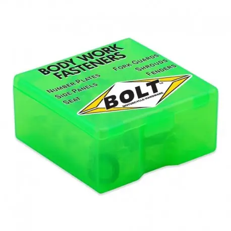 Kit vis complet de plastiques BOLT KAWASAKI KX 85 2014-2022 Authentique