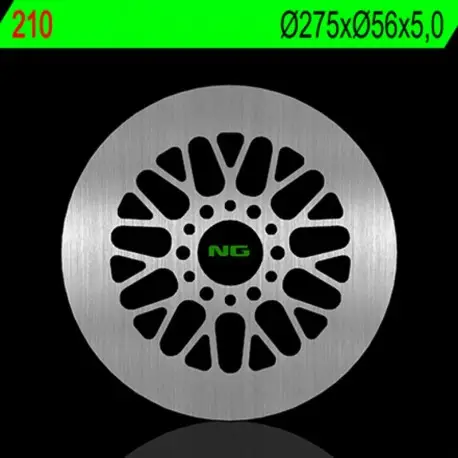 Disque de frein NG BRAKE DISC fixe 210 Paiement Sécurisé