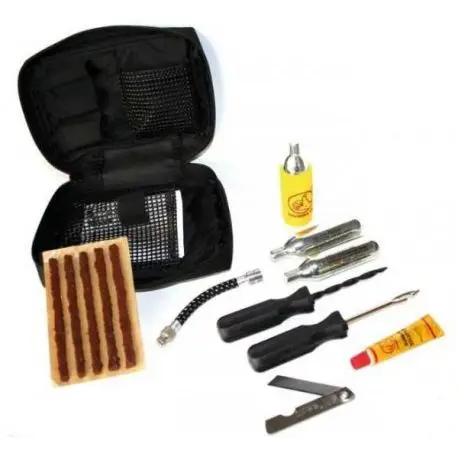 Paiement Sécurisé Kit Reparation pneus moto Tubeless