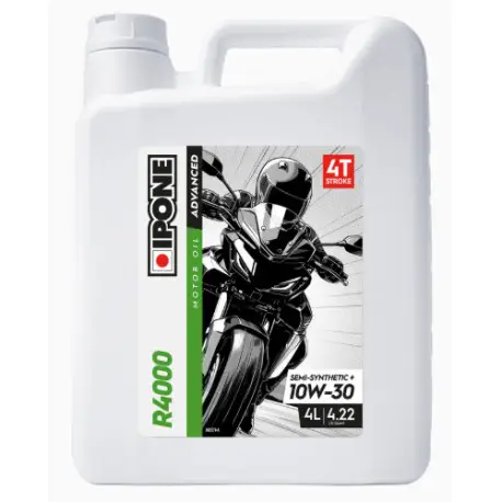 Huile moteur IPONE R4000 RS 10 W 30 en 4 litres Offre Spéciale