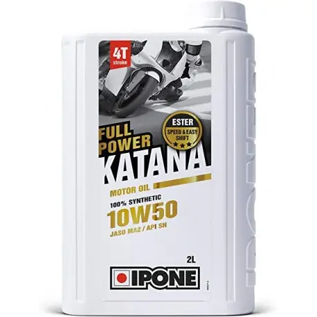 Huile moteur Ipone FULL POWER KATANA – 10W50 100% synthése – 2 LITRES Dernière Chance