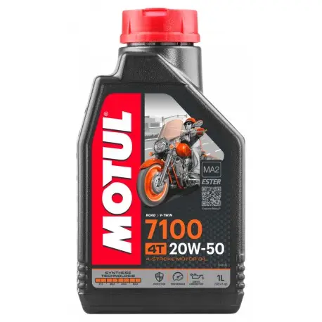 Huile MOTUL 7100 100% synthèse SAE 20W50 1 litre Haute Qualité