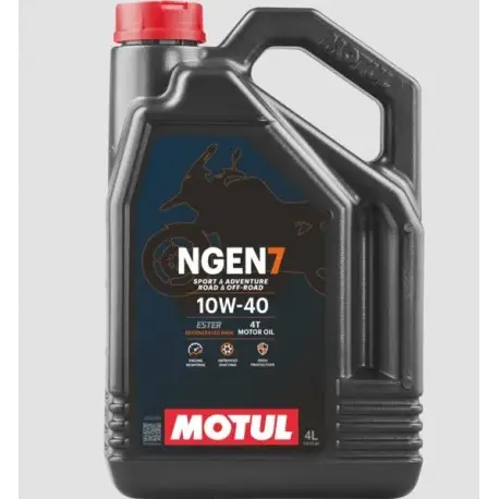 Huile MOTUL NGEN 7 100% synthèse 10w40 4 litres équivalent MOTUL 7100 Offre Du Jour