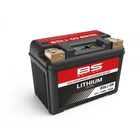 Batterie BS BATTERY Lithium-Ion BSLI-09 (LFPX20CH) Nouveauté