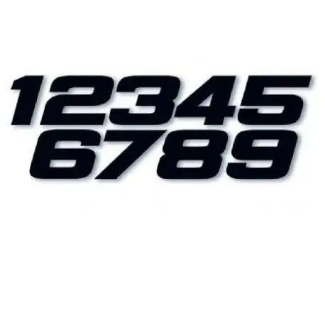 Numéros de course US NUMERO 8 Promotion