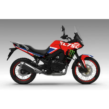 Promotion Saisonnière Kit déco BURN OUT "RALLYE" HONDA TRANSALP XL 750 2023-2024