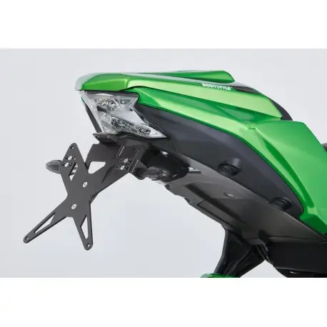 Certifié Support de plaque PROTECH X-SHAPE KAWASAKI Z900 2017-2021 Z 1000 H2 2020-2024