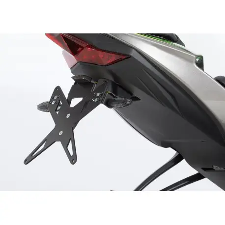 Pas Cher Support de plaque PROTECH X-SHAPE KAWASAKI ZX6R 2019-2020