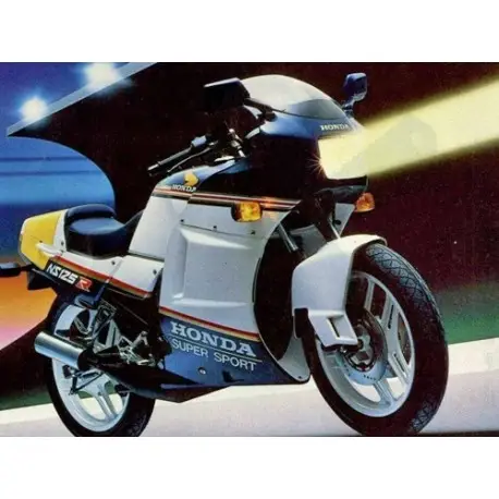 bulle taille origine ERMAX HONDA NSR 125 ROTHMANS 1988-1989 Paiement Sécurisé