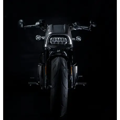 Produit De Marque Saute Vent Carbone pour Phare Origine Harley Davidson 1250 Sportster S 1250