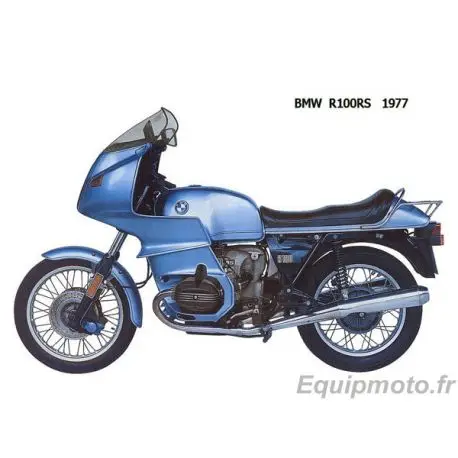 Populaire bulle haute protection +8 cm ERMAX BMW R65 100RS