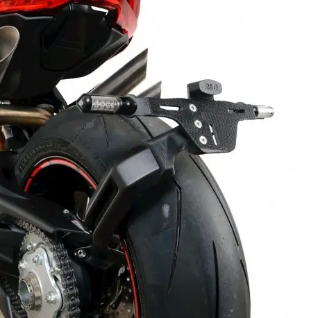Support de plaque R&G Racing MV AGUSTA 800 SUPERVELOCE BTUTALE 1000 RR 2020-2024 Pas Cher