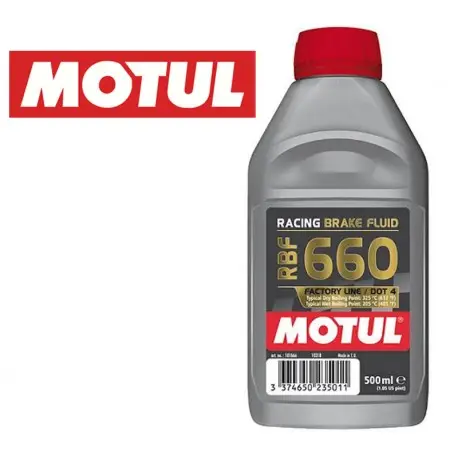 Liquide de frein MOTUL RBF660 DOT 4 | 0,50L | Non Miscible Super Prix