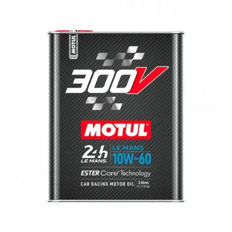 Motul 300V LE MANS 10W60 Huile Moteur 100% Synthèse | Bidon 2L | 110864 | Nouvelle formule compatible FAP Promotion