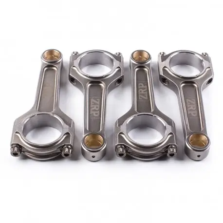 Satisfait Ou Remboursé Kit 4 Bielles ZRP Honda B18/B20 | Code moteur : B18 A, B18 B, B20 | Bielles forgées en "I" - 137.00x21 | R-HON-002-I