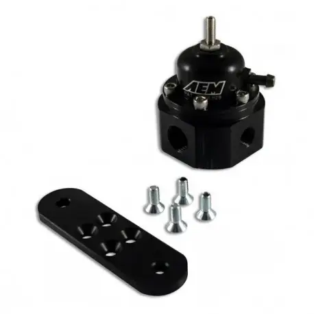 Nouveauté Régulateur de pression d’essence AEM 25-302BK – Série Black – Jusqu’à 1000 ch – Compatible E85