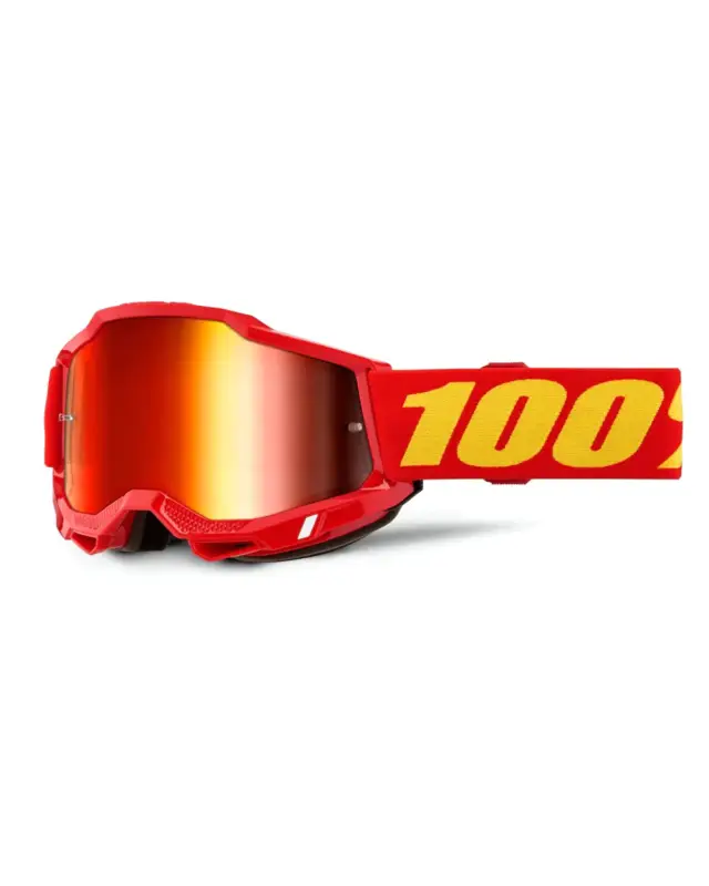 Masque Moto Cross100%Accuri 2 rouge Achetez Aujourd’hui