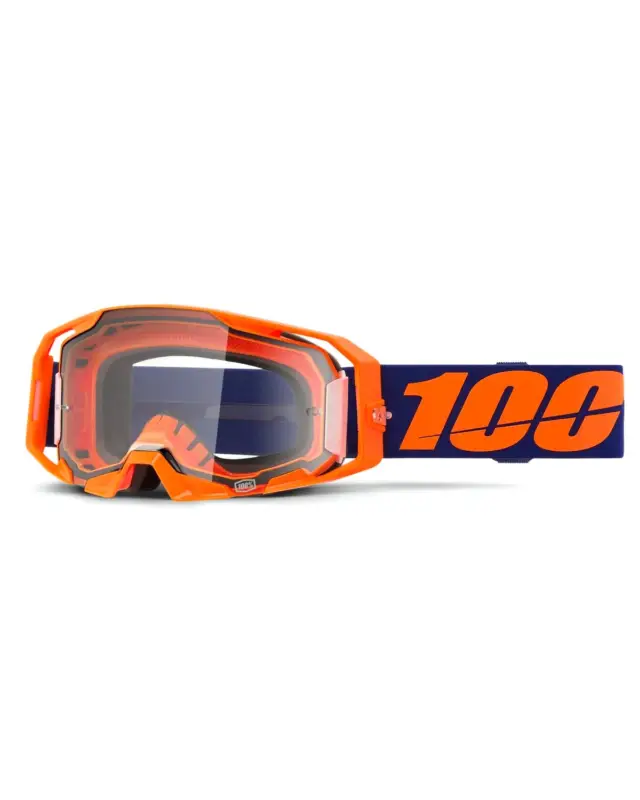 Must-Have Masque Moto Cross100%Armatic orange fluo