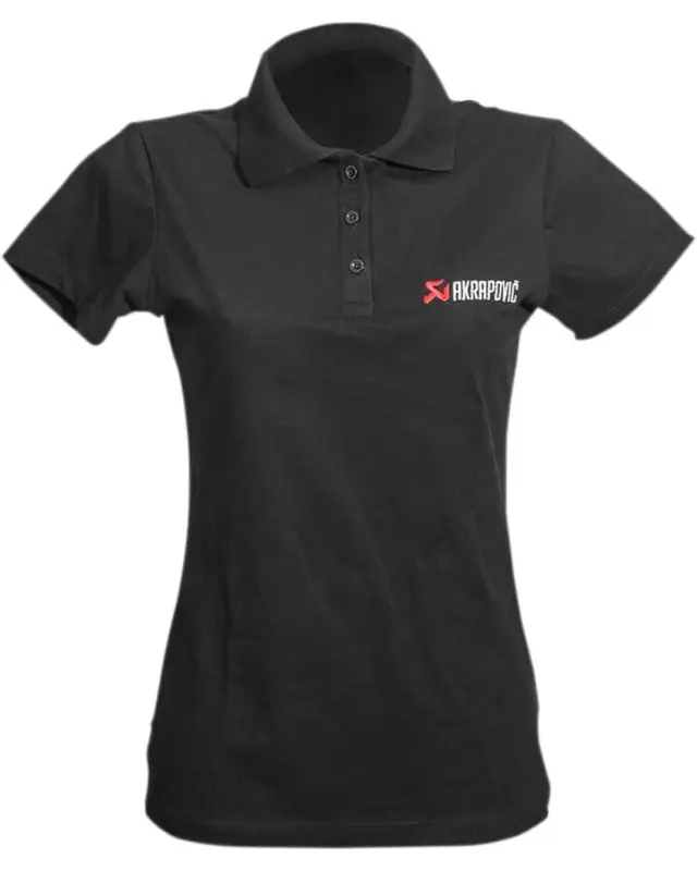 T-Shirt Motoakrapovic POLO AKRAPOVIC WMN BK L Top Vente