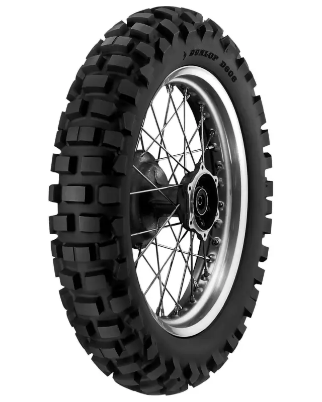 Pneus : Route, Tout-Terrain, Scooter, Racing, Traildunlop 120/90-18 65R TT D606 Nouvel Arrivage
