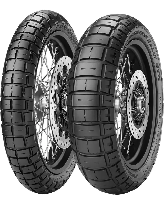 Pneus : Route, Tout-Terrain, Scooter, Racing, Trailpirelli 120/70 R 17 M/C 58V M+S TL SCORPION RALLY Dernier Modèle