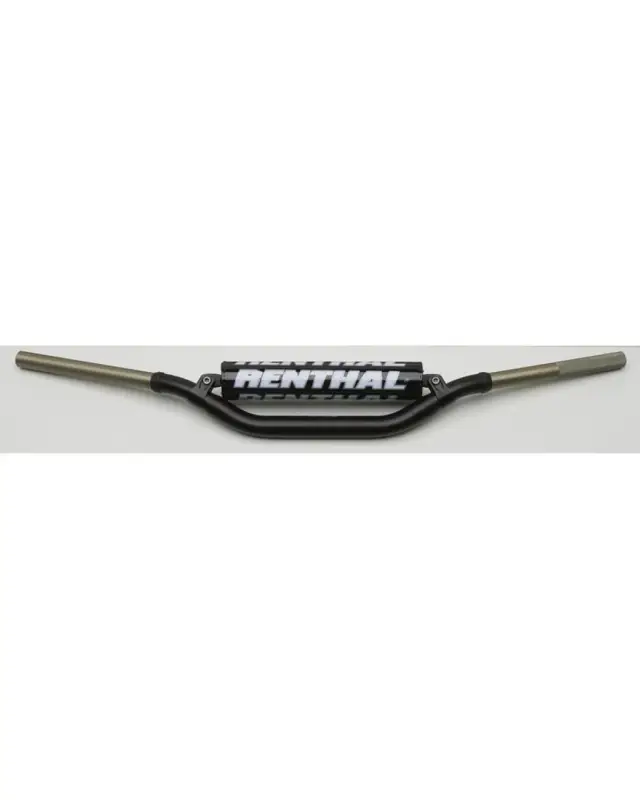 Vente Directe Guidon Motorenthal Guidon Ø28 6mm avec barre RENTHAL Twinwall replica Ricky Carmichael High noir/mousse noire