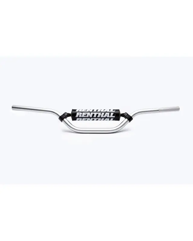 Prix Cassé Guidon Motorenthal Guidon Ø22 2mm avec barre RENTHAL Classic Mini MX 100CC argent/mousse noire