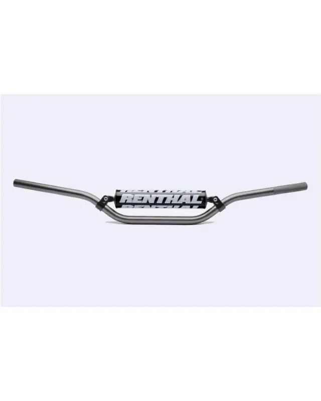 Guidon Motorenthal Guidon Ø22 2mm avec barre RENTHAL Classic Jeremy McGrath titanium/mousse noire Meilleur Prix