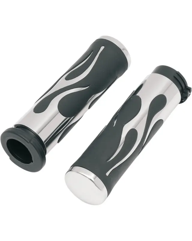 Guidon Motodrag specialties GRIP FLAME CHROME Commander Maintenant