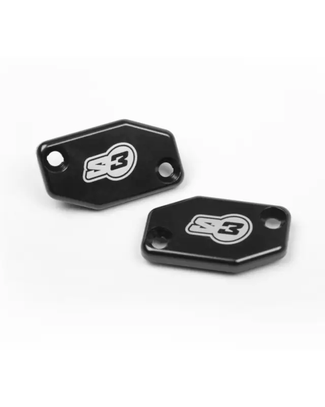 Couvercle Maitre Cylindre Motos3 Couvercle de maître-cylindre embrayage S3 noir Braktec Solde