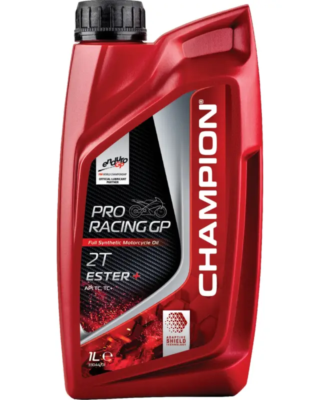 Huile 2 Temps MotochampionPRORACING GP 2T 001L -100% synthèse ESTER+ Haute Qualité
