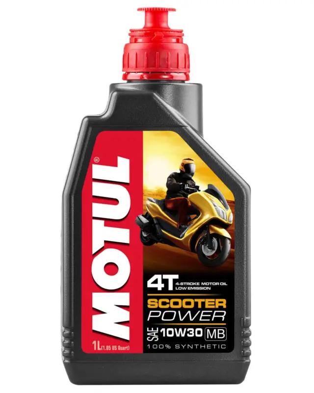 Huile 4 Temps MotomotulScooter Power 4T 10W30 1 litre Top Vente