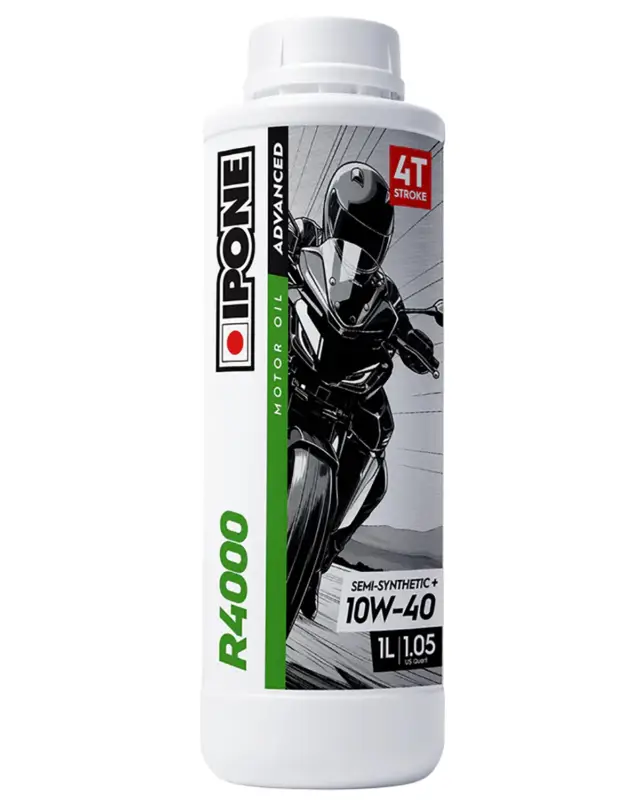 Haute Qualité Huile 4 Temps MotoiponeR4000 10W40 4T 1 litre