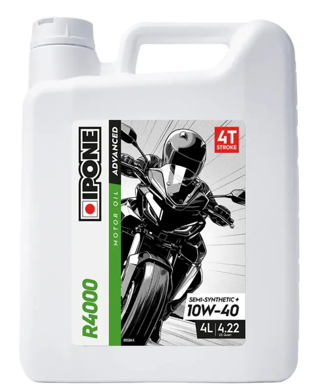 Affaire À Saisir Huile 4 Temps MotoiponeR4000 RS 10W40 4T 4 litres