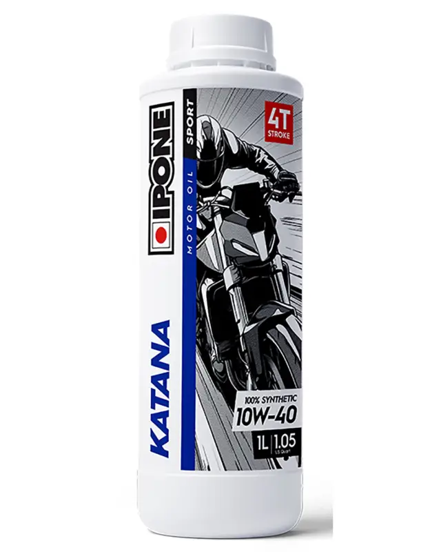 Huile 4 Temps MotoiponeKatana 10W40 4T 1 litre Remise