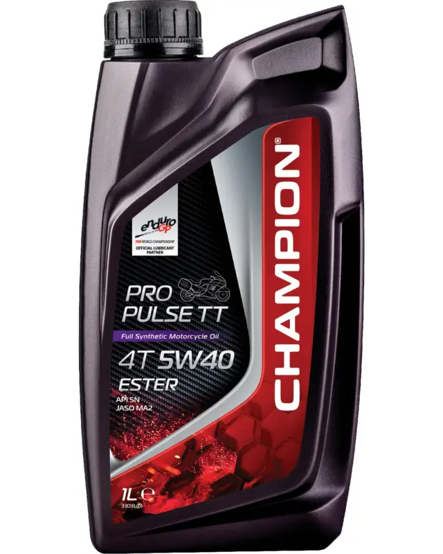 Huile 4 Temps Motochampion PROPULSE TT 4T 5W40 ESTER 001L-100% Synthèse ESTER Prix Cassé