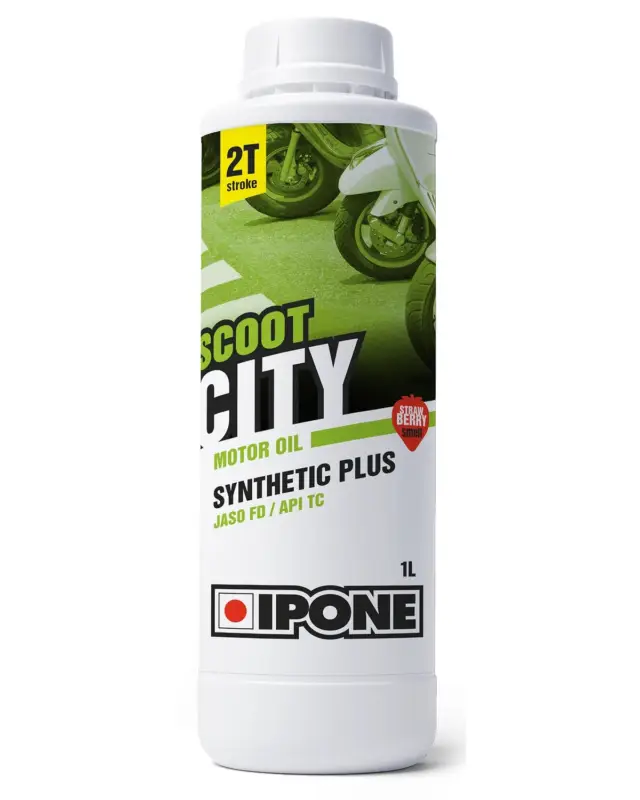 Huile 2 Temps MotoiponeScoot City fraise 2T 1 litre Expédié Aujourd’hui