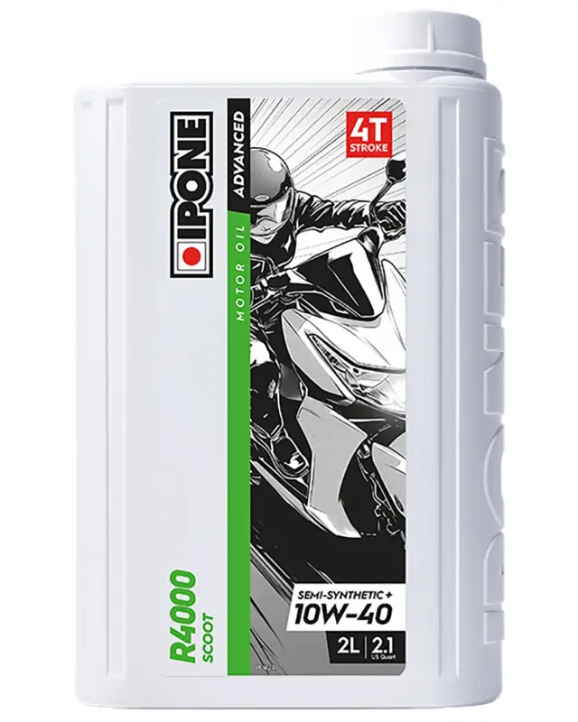 Réduction Huile 4 Temps MotoiponeR 4000 Scoot 10W40 4T 2 litres