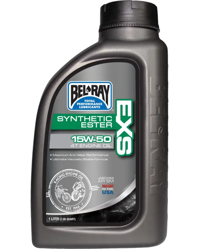 Must-Have Huile 4 Temps Motobel-ray EXS Full Synthetic 4T 15W50 1 litre