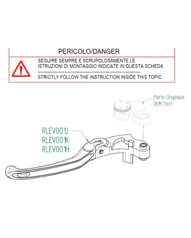 Bon Marché Kit Levier Embrayage et Frein Motolightech Kit leviers repliables/réglables LIGHTECH magnésium/aluminium