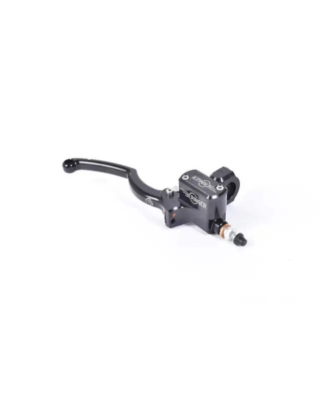 Promotion Maitre Cylindre Embrayage Motoberinger Maître-cylindre de frein axial BERINGER Classic Harley Ø20,5mm bocal integré noir (levier type A – 1