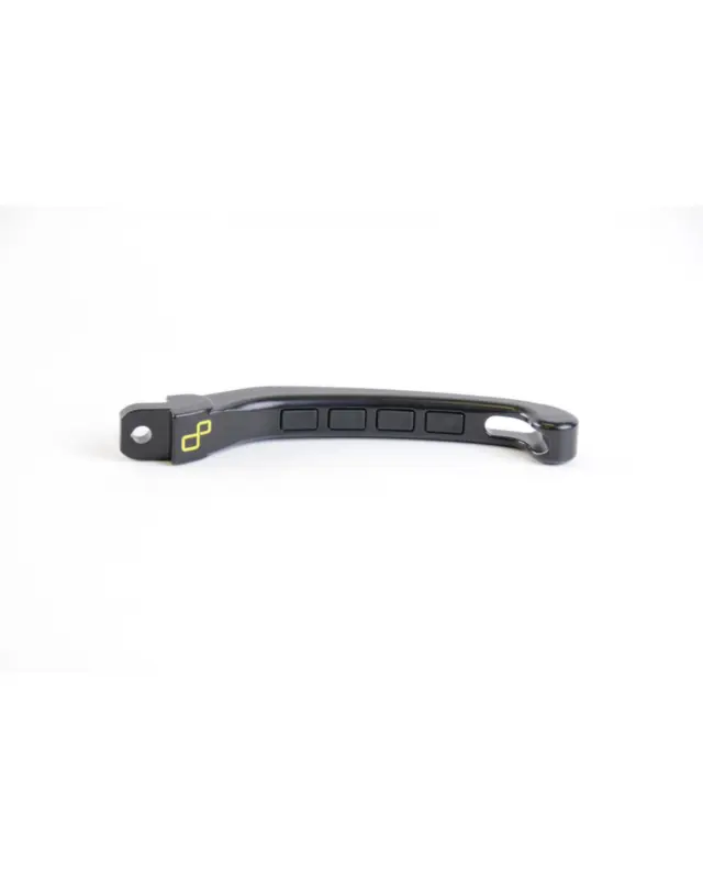 Levier Frein Motolightech Levier de frein repliable/réglable LIGHTEC Alien alu inserts caoutchouc noir - LEVS124K Prix Promo