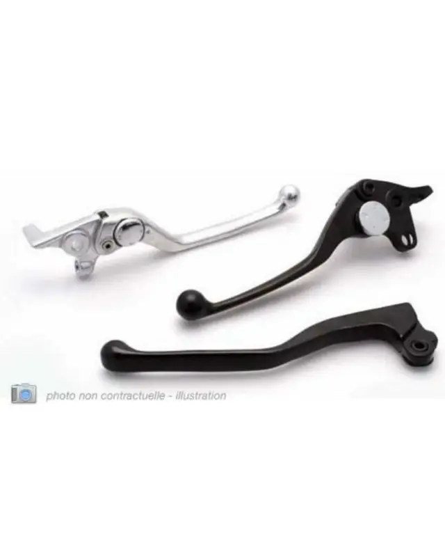 Super Prix Levier Frein MotobihrLevier droit BIHR type origine aluminium coulé noir Yamaha