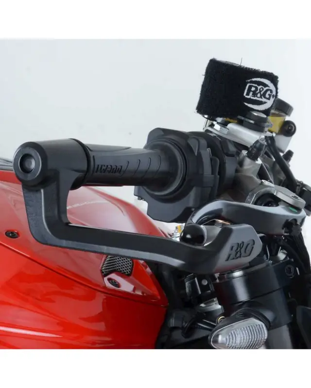Protection Levier Motor&g racing Protection de levier de frein R&G RACING - noir Aprilia RS660 Super Prix