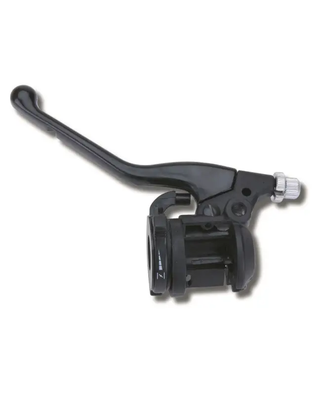 Kit Levier Embrayage et Frein Motodomino Levier d'embrayage complet + starter DOMINO noir Peugeot XP6/Malagutti 50 RST Meilleur Prix