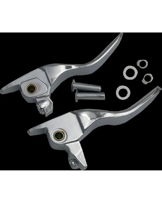 Satisfait Ou Remboursé Levier Embrayage Motodrag specialties LEVER SET SHORT CHROME 17-20 T