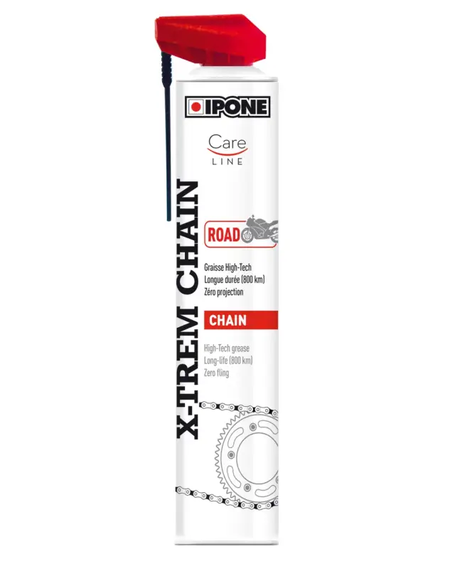 Retour Gratuit Graisse Chaine MotoiponeX-Trem Chain Road 750 ml