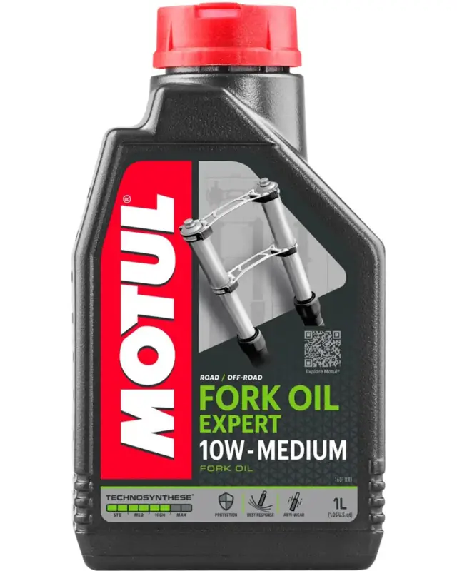 Lubrifiant Fourche MotomotulFourche EXPERT 10W Medium 1 litre Offre Limitée